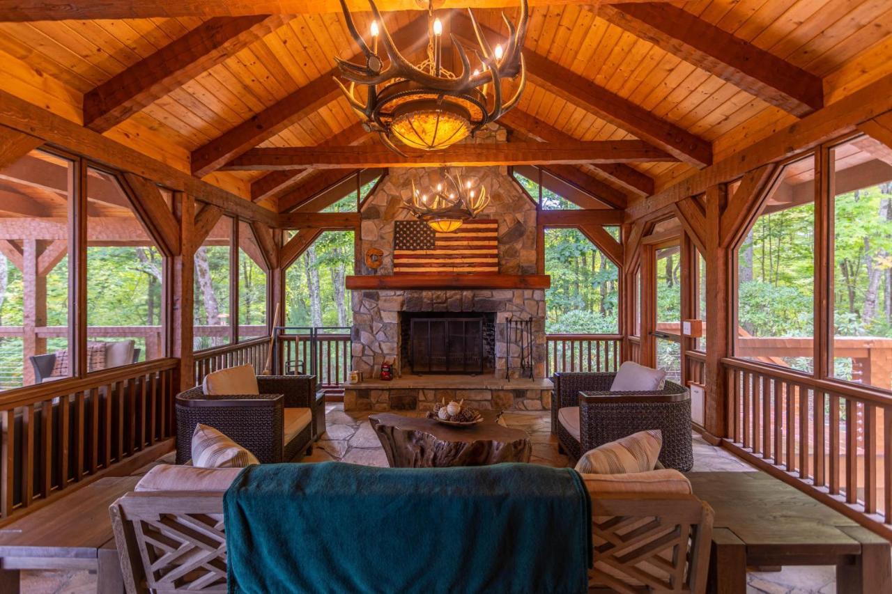 Matney Ridge Estate Vila Banner Elk Exterior foto