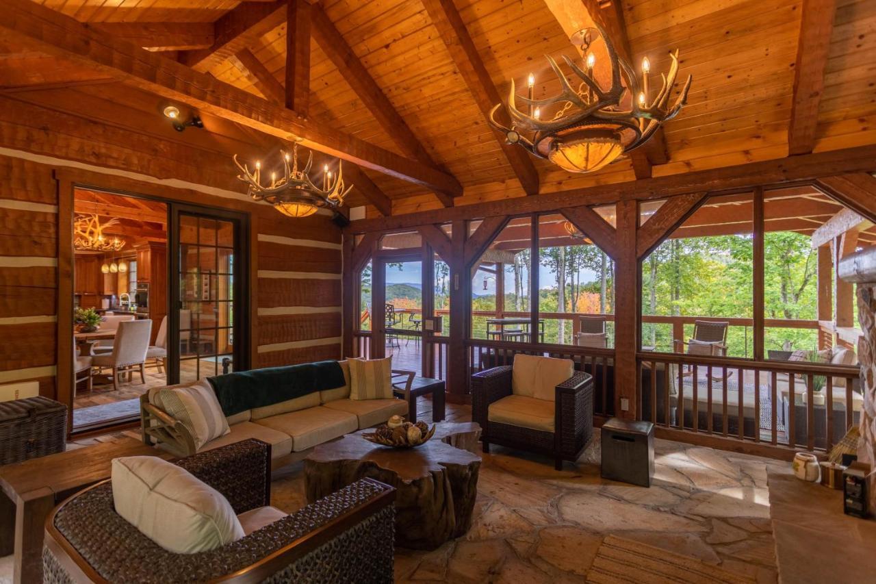 Matney Ridge Estate Vila Banner Elk Exterior foto