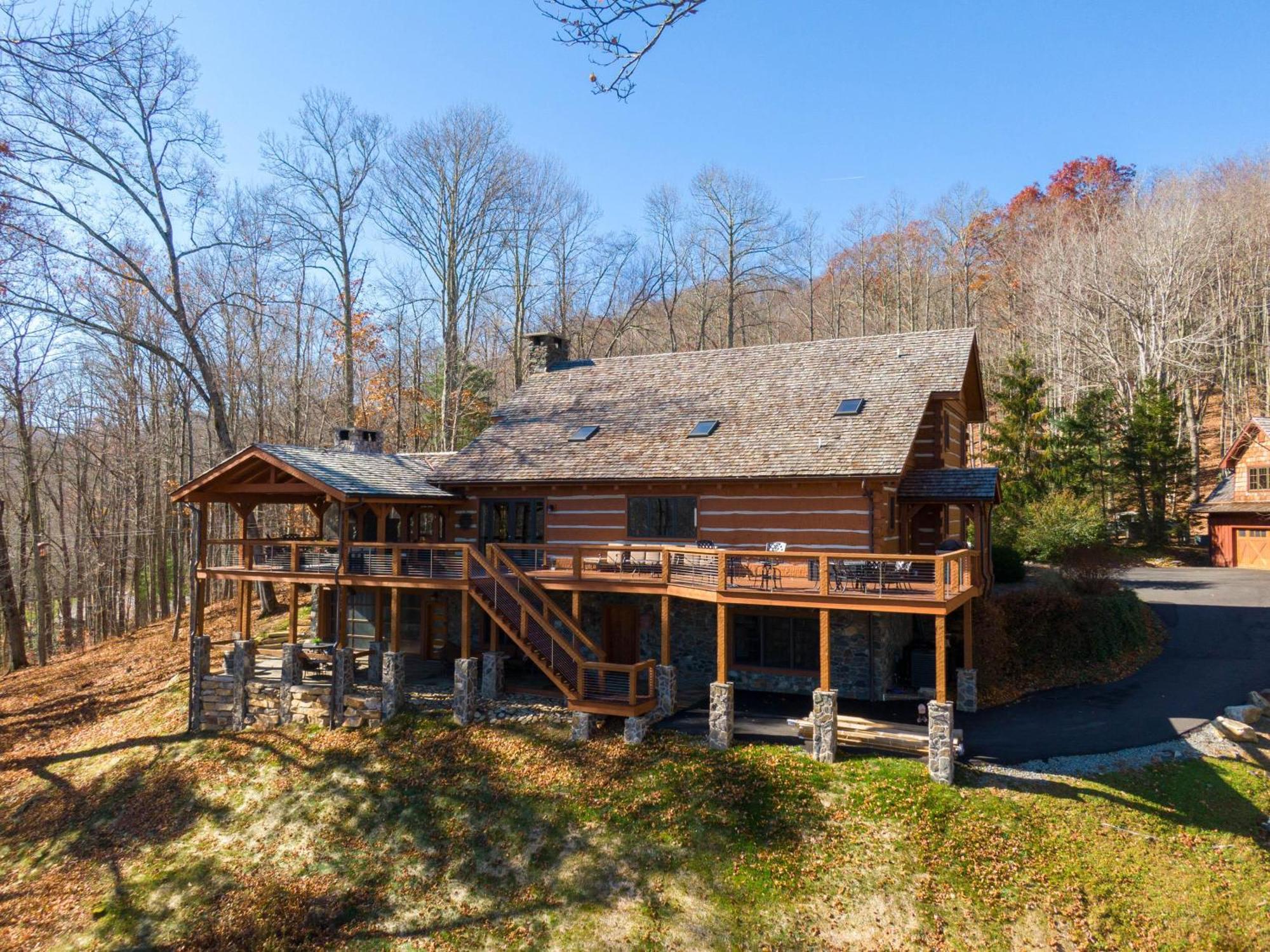 Matney Ridge Estate Vila Banner Elk Exterior foto